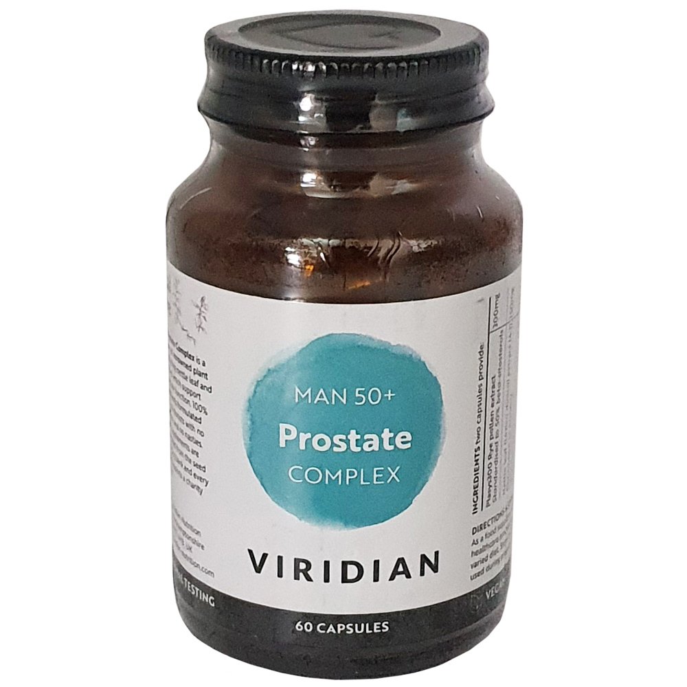 Viridian Prostate Complex 60 Capsules Men Over 50