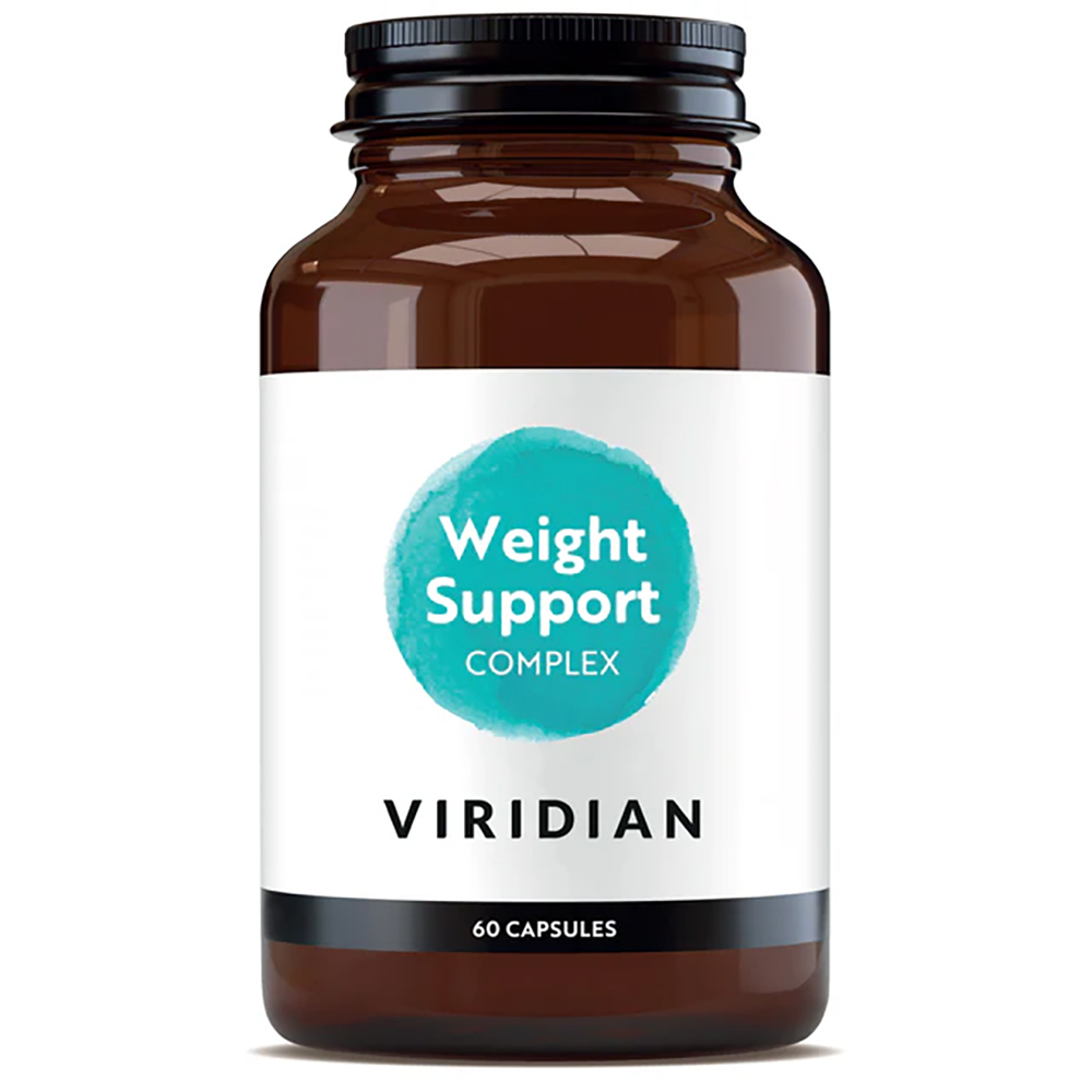 Viridian Weight Support Complex 60 Capsules Natural Supplement & Booklet