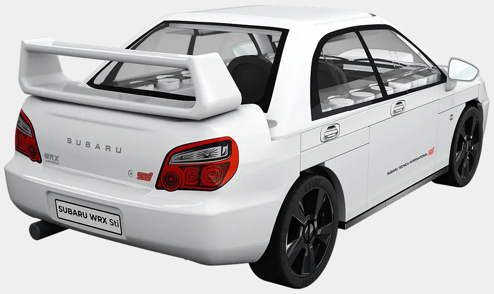 Cobi Toys Subaru Impreza WRX STI Construction Toy Scale 1:35