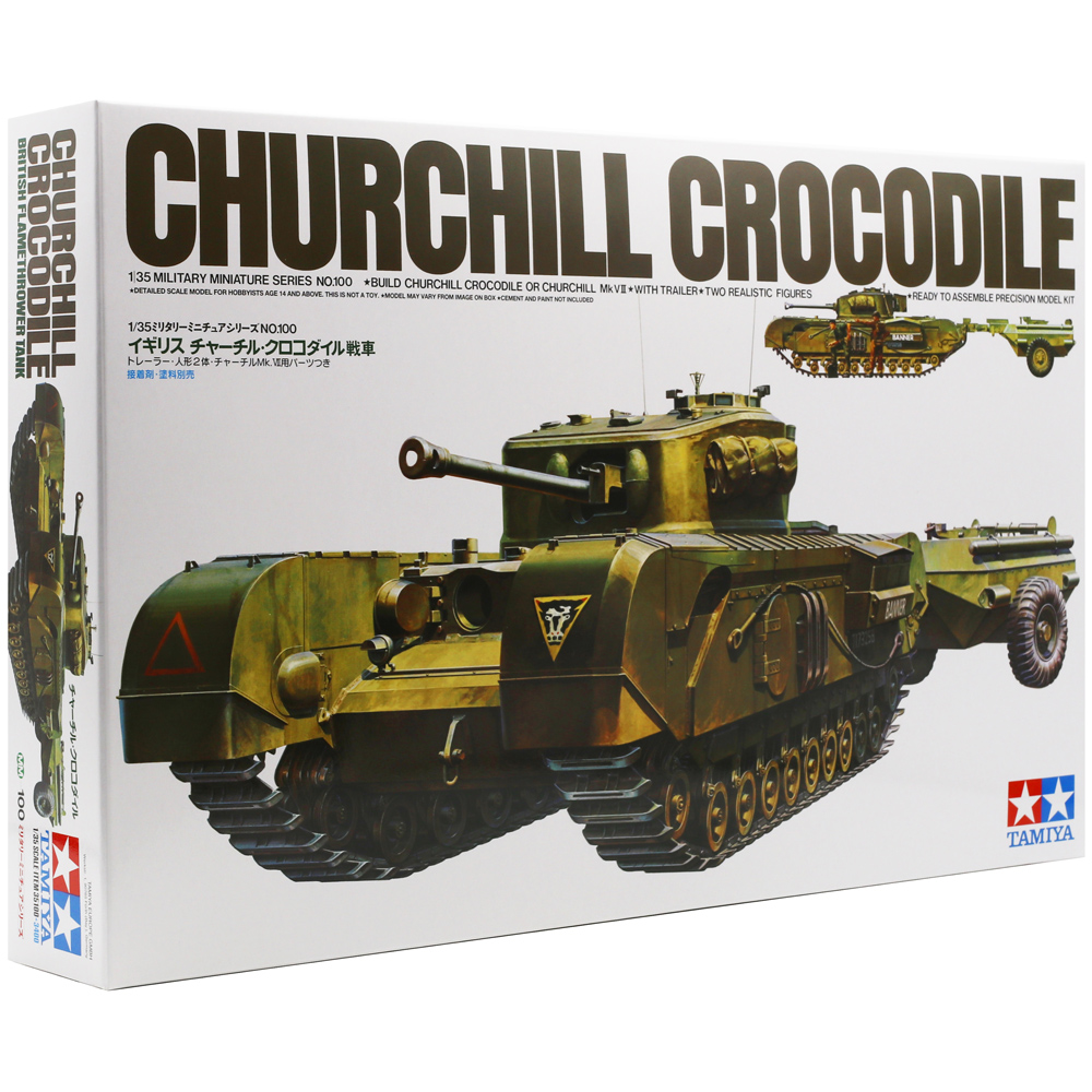 Tamiya 1/35 Churchill Crocodile Tank Model Kit